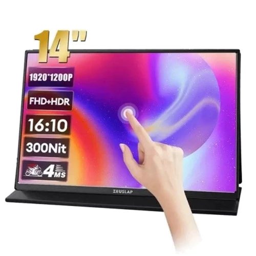 Монітор ZeuslapZ14 Lite Pro black 14" 1920x1200