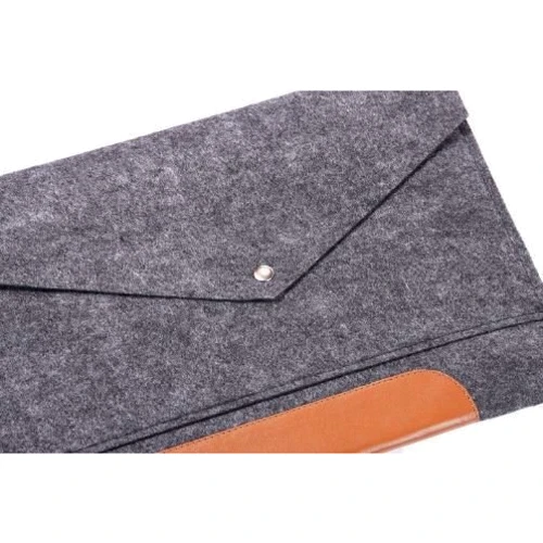 Gmakin Cover Envelope Felt Brown/Dark Grey (GM11-12) for MacBook 12"