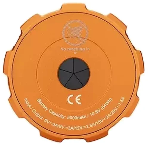 Ліхтар туристичний Olight Marauder 2 Orange (2370.33.09): Максимальний час роботи, год 960
