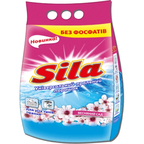 Стиральный порошок Sila Весенний сад 1.5 кг (4820023366343)