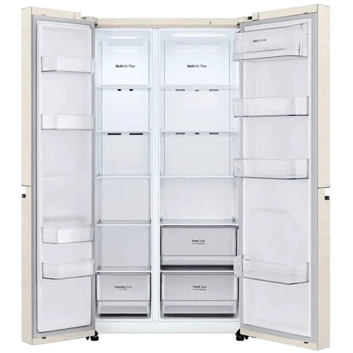 Холодильник Side-by-Side LG GC-B257JEYV: Размеры ВxШxГ, см 179 х 91.3 x 74.3