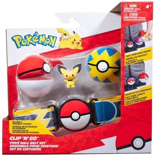 Игровой набор Pokemon W15 - Пояс с покеболами Пичу (PKW3643): Производитель Pokemon