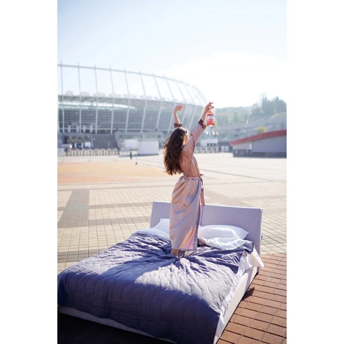 Покривало SoundSleep Bardoc полуторне 160х220 + наволочки з вушками 50х70 2 шт (93600903)