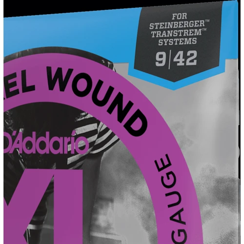 Струна для гитар Струны для электрогитар D'ADDARIO ESXL120 XL NICKEL WOUND SUPER LIGHT DOUBLE BALL END (09-42): Назначение Для электрогитары