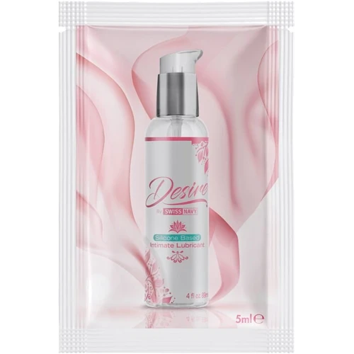 Пробник лубриканта на силиконовой основе Desire by Swiss Navy 5 мл: Для кого Для женщин