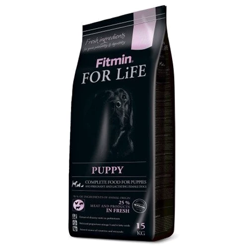 Корм для щенков, беременных и кормящих собак Fitmin dog For Life Puppy all breeds всех пород 15 кг (8568)