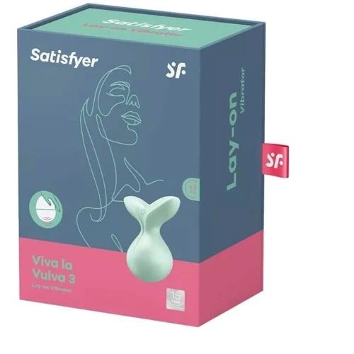 Вибратор Satisfyer Viva la Vulva 3 Mint