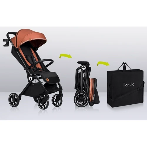 Візок Lionelo Cloe Brown Rust (LO-CLOE BROUN RUST): Кількість блоків 1