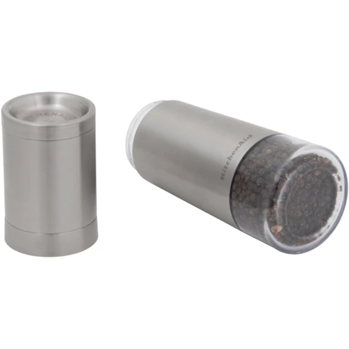 Набор для специй KitchenAid Universal для соли и перца 2 шт. 20.3 см серебристый (KOG988OSSSA)