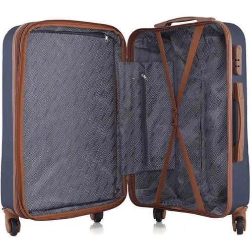 Чемодан Semi Line 28" (L) Navy синий (T5642-3): Тип ручки Телескопическая ручка, Короткая ручка