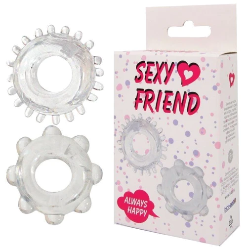 Набір з 2-ух ерекційних кілець Sex Expert, SF-70122: Виробник Біоритм