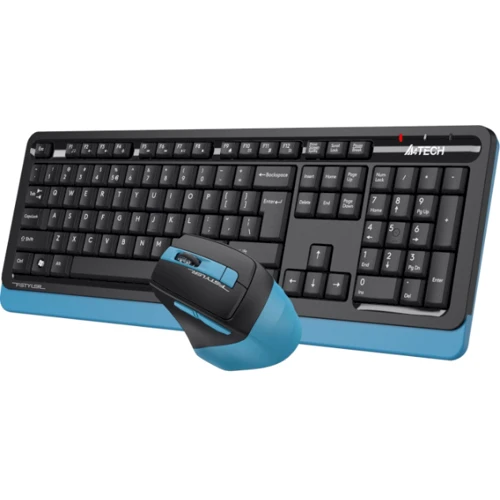 Комплект бездротовий A4Tech Fstyler FG1035 Navy Blue: Підключення беспроводное