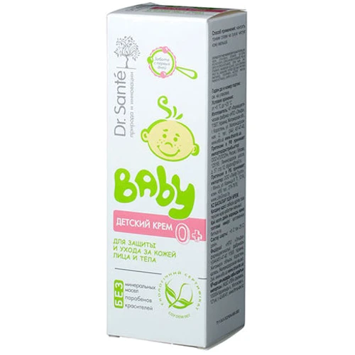 Dr. Sante Baby Детский крем для защиты и ухода за кожей лица и тела 75ml