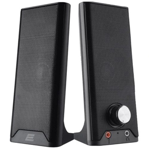 Акустична система 2E PCS203 2.0 USB Metal Black