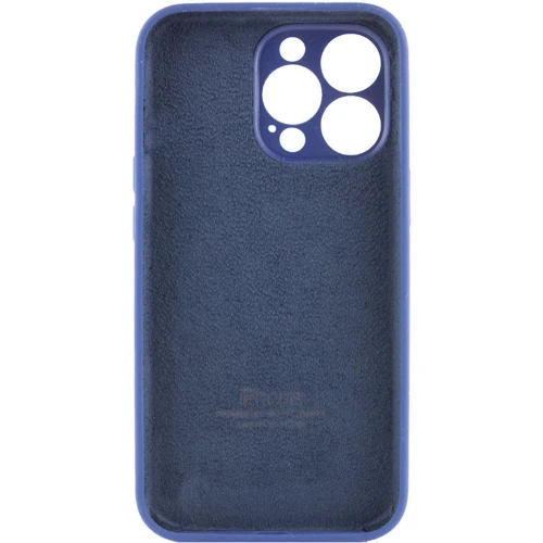 Чехол для iPhone Mobile Case Silicone Case Full Camera Protective Deep Navy for iPhone 15 Pro Max: Цвет синий