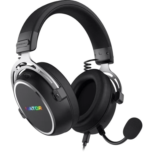 Наушники HATOR HYPERGANG 3 Hi-Res Black (ESH50): Тип конструкции полноразмерные