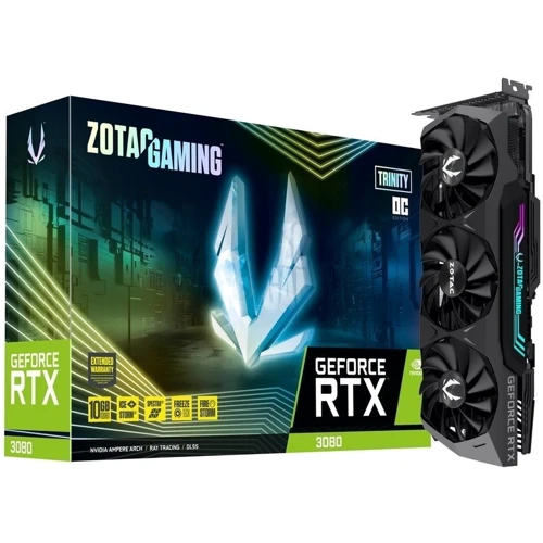Видеокарта Zotac Gaming GeForce RTX 3080 Trinity OC LHR (ZT-A30800J-10PLHR): Тип памяти GDDR6X