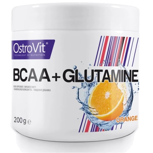 

OstroVit Bcaa + Glutamine 200 g/ 20 servings / Orange