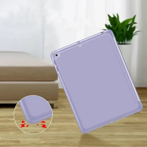 Аксесуар для iPad BeCover Tri Fold Soft TPU Silicone Purple для iPad Air 2020/iPad Air 2022 (706873): Матеріал полиуретан