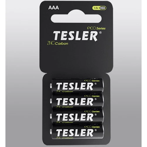 Батарейка Tesler Zinc Carbon AAА (цена за упаковку 4 шт)