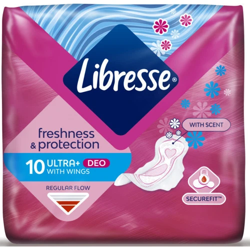 

Libresse Ultra Normal Soft Deo Гигиенические прокладки 10 шт.