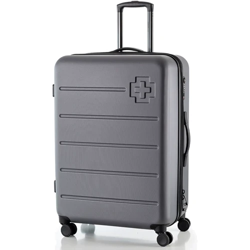 Чемодан Swissbrand Berlin (L) Grey (SWB_LHBER801L)
