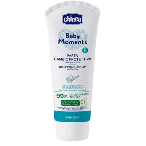 Крем защитный под подгузник Chicco Baby Moments с цинком и пантенолом 100 мл (12114.00): Тип Крем