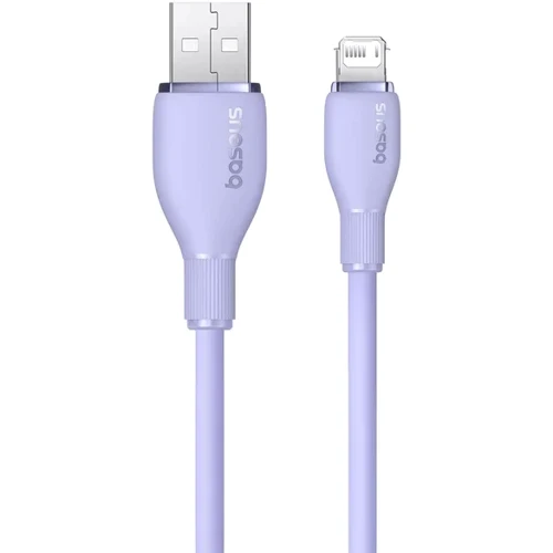 Кабель Baseus USB Cable to Lightning Pudding Series Fast Charging 2.4A 2m Nebula Purple (P10355700511-01): Тип USB Cable - Lightning
