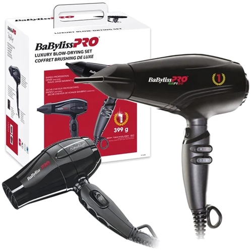 Фен BaByliss PRO Rapido - Bambino Black P1169E набір