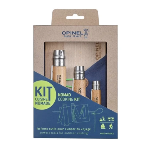 Нож и мультитул Opinel Nomad Set набор (204.66.40): Тип ножа Складной