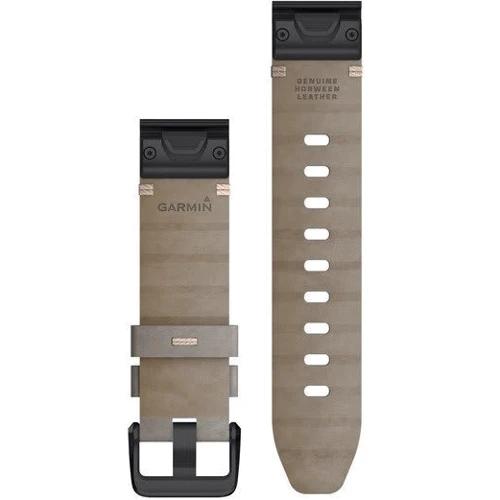 Ремешок Garmin QuickFit 20mm Watch Bands Shale Grey Suede Leather ( 010-12876-00): Цвет серый