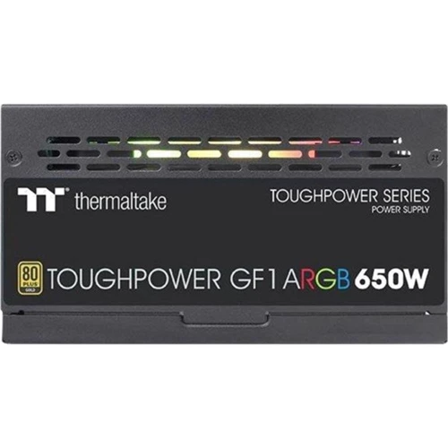 Блок питания Thermaltake Toughpower GF1 ARGB 650W (PS-TPD-0650F3FAGE-1): Модульные (съемные) кабеля Есть
