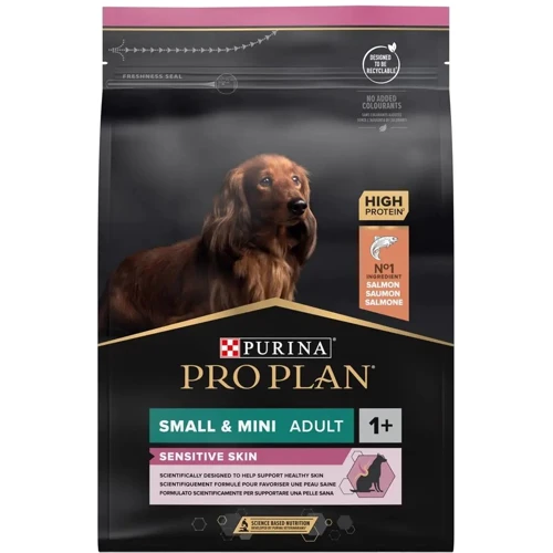 Сухой корм для собак Purina ProPlan Small&Min с чувствительной кожей с лососем 3 кг (12272215)