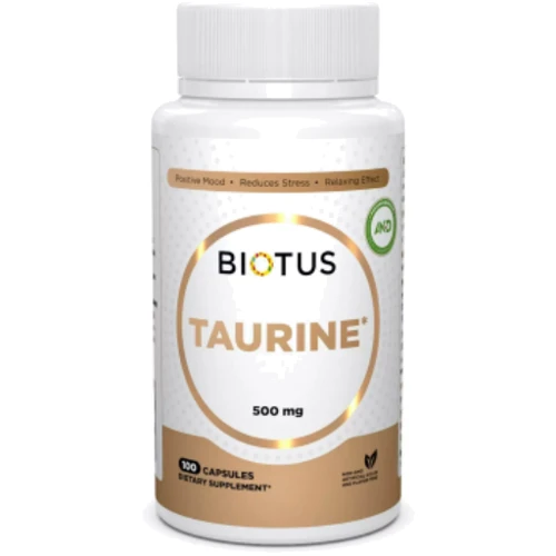 Biotus Taurine 500 mg Таурін 100 капсул
