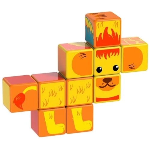Магнітні кубики Geomag Magicube Safari Park Сафарі (135): Стать Для мальчиков, Для девочек