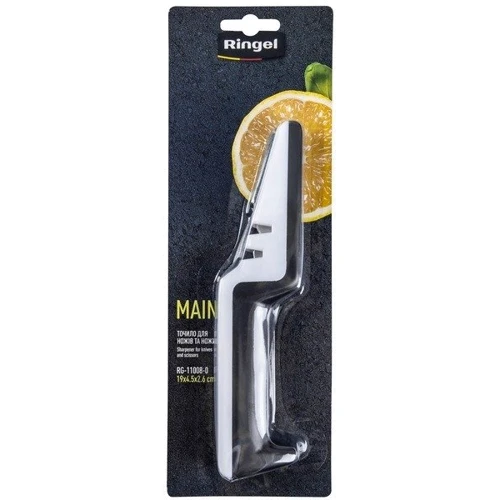 Точило для ножів Ringel Main 19х4.5х2.6 см (RG-11008-0): Рукоятка Пластик Soft Touch