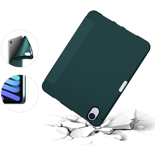 Аксесуар для iPad BeCover Case Book Direct Charge Pen Dark Green (706785) for iPad mini 6 2021: Тип аксесуара чехол