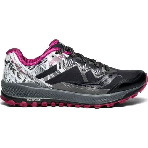 Кросівки для бігу Saucony Peregrine 8 Ice + (10450-1s) 38.5 чорні текстиль всесезон