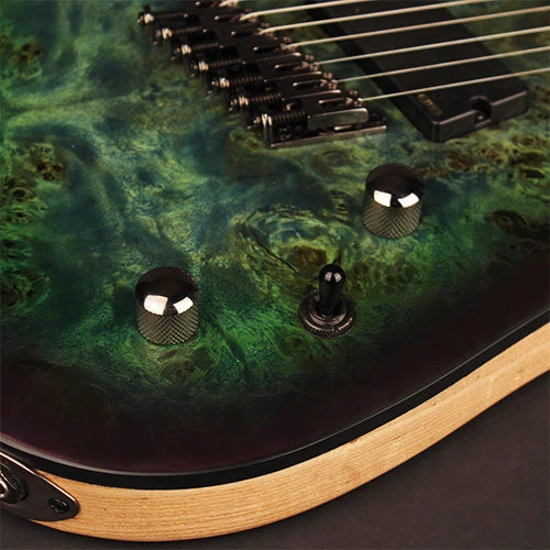 Електрогітара CORT KX500MS (Star Dust Green) фото 14