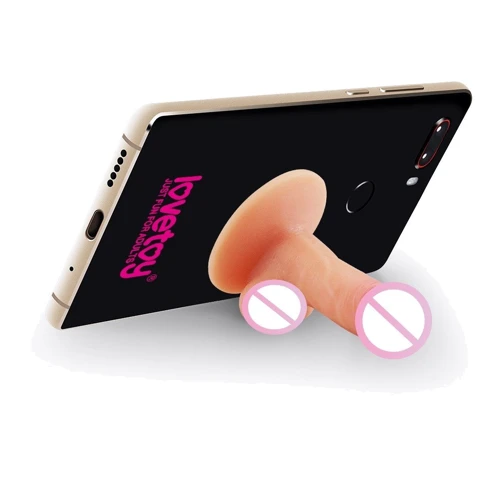 Подставка для телефона в виде члена LoveToy Pecker Stand Holder