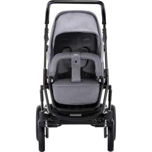 Візок Britax Go Big2 Grey Melange Black (2000029403): Матеріал коліс поліуретан