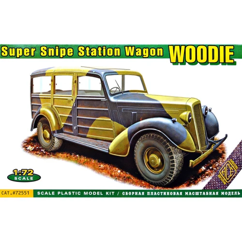 Модель Ace Военный автомобиль Super Snipe Station Wagon (ACE72551)