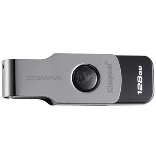 USB-флешка Kingston 128GB DataTraveler SWIVL USB 3.0 Metal (DTSWIVL/128GB)