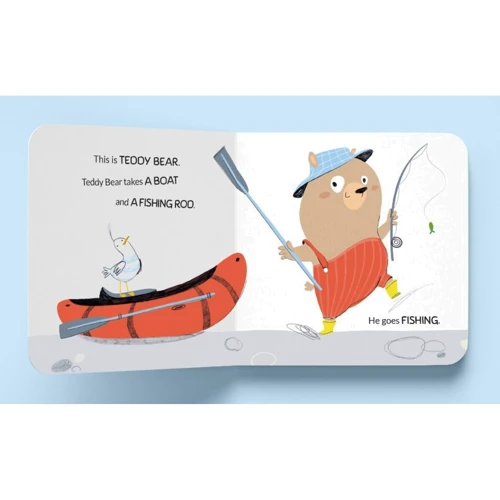Elena Zhupanova: Teddy loves fishing: Обкладинка Тверда