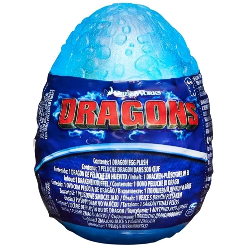 Мягкий дракон в яйце Вингер Dragons Как приручить дракона 3: Spin Master (SM66623/3281): Пол Унисекс