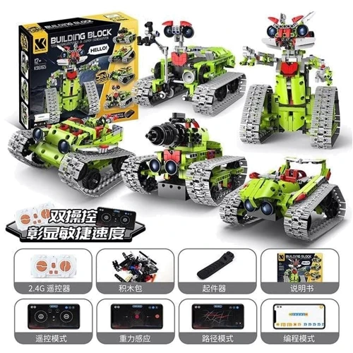 Конструктор на радиоуправлении 705 деталей (K 96165): undefined undefined