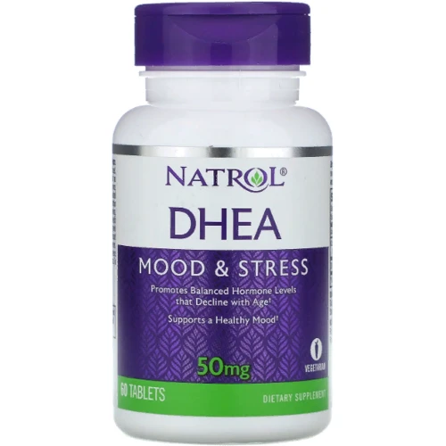 Natrol DHEA, 50 mg, 60 Tablets (NTL-16106)