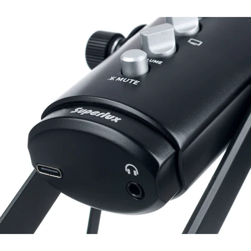 Микрофон SUPERLUX E431U: Тип преобразователя Конденсаторный