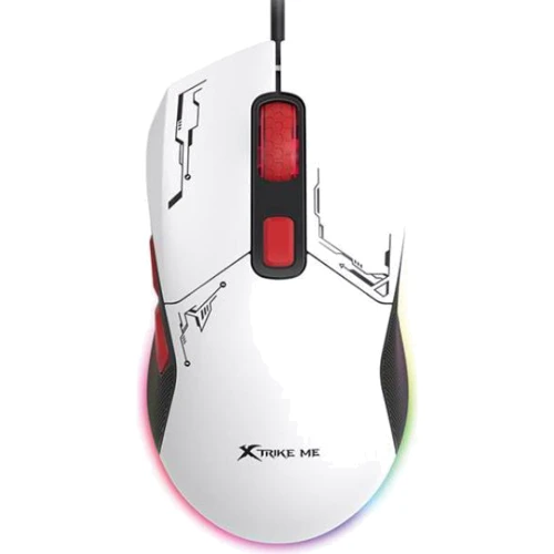 Мышь Xtrike ME GM-316W USB RGB White (GM-316W)