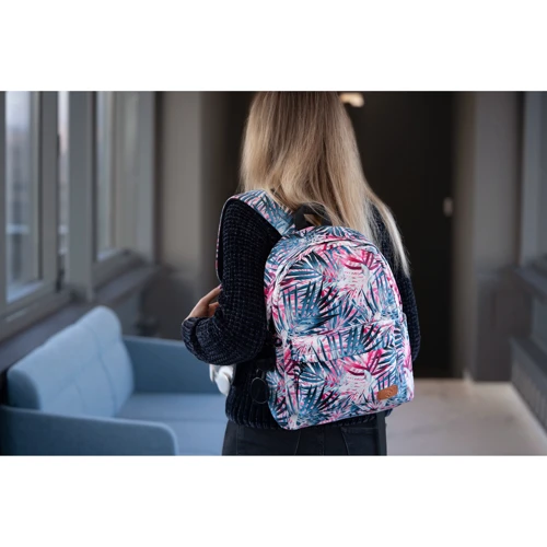 Сумка для ноутбуков 2E Bags&Cases 13" TeensPack Palms Backpack Pink (2E-BPT6114PK) фото 8
